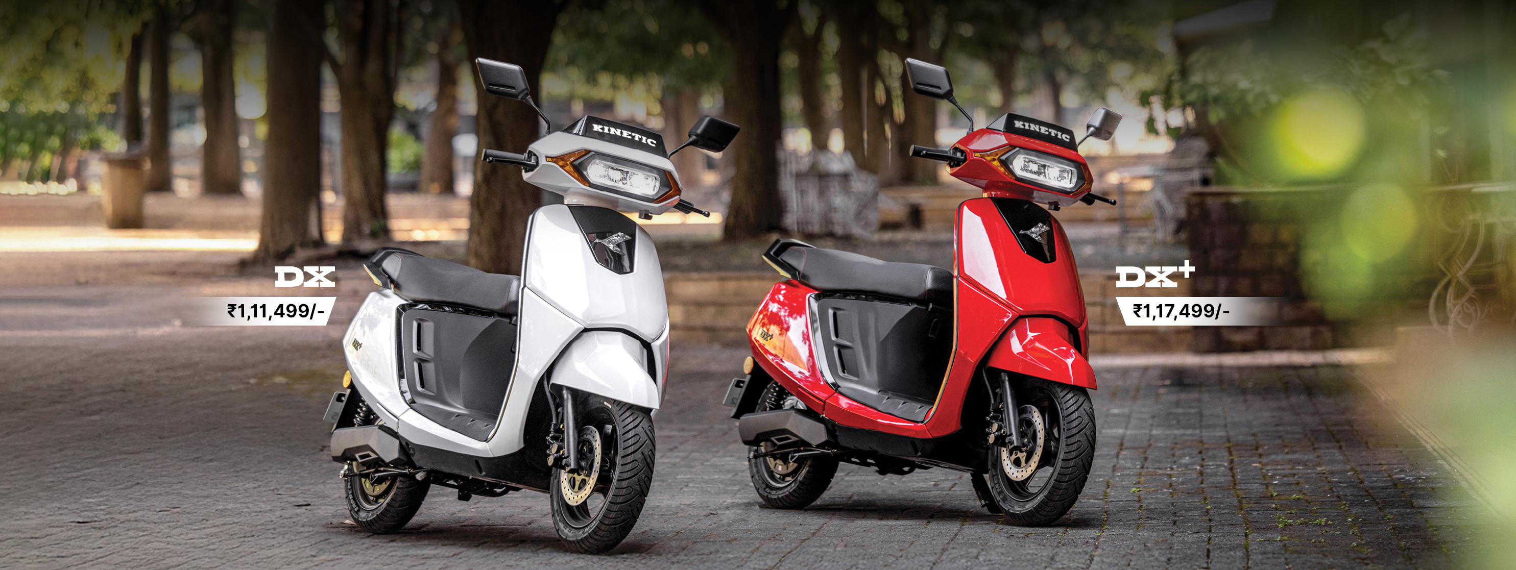 Smart Electric Scooter by Kinetic EV