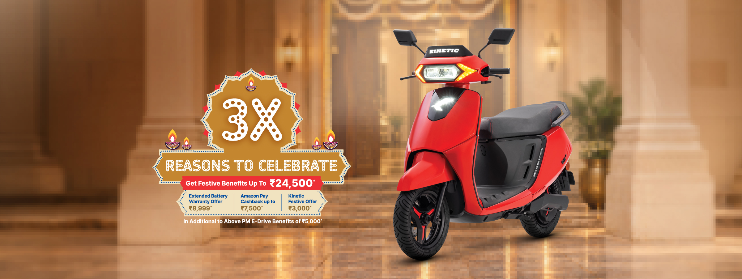 Smart Electric Scooter by Kinetic EV